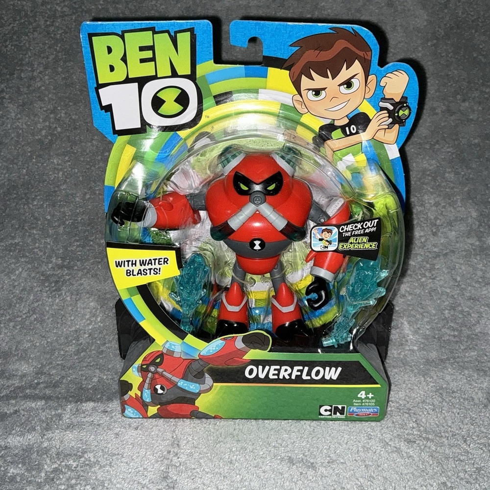 Ben 10‎ Overflow Action Figure Playmates Toys Cartoon Network
